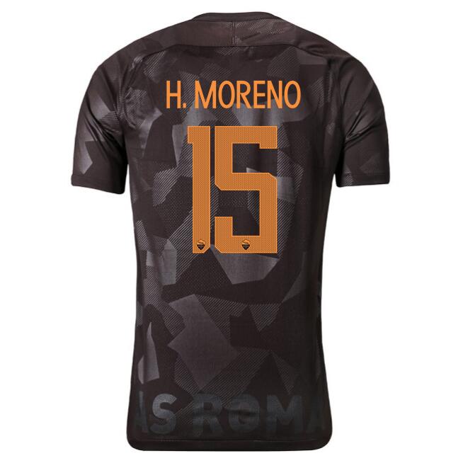 Camiseta AS Roma 1ª H.Moreno 2017/18